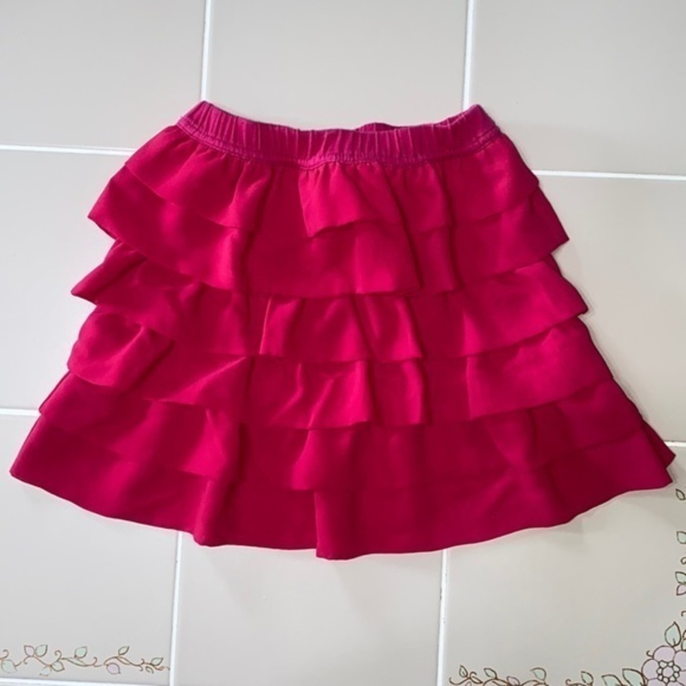 Gymboree Parisian Chic Tiered Chiffon Skirt Girl’s Size 5